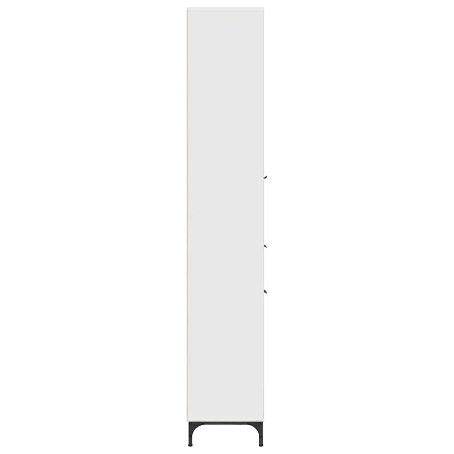 Cabinet de salle de bain Blanc 31,5 x 33 x 190 cm - 7