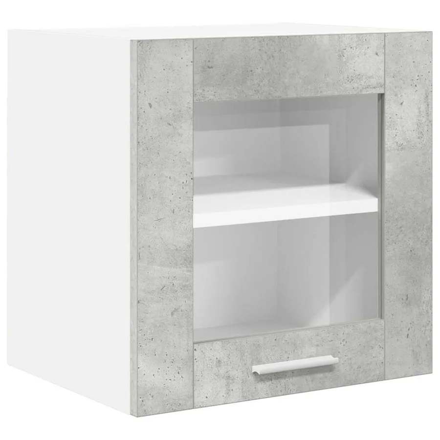 Armoire suspendue Riga 2 pcs Gris béton 40 x 31 x 40 cm - 5