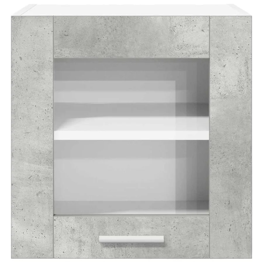 Armoire suspendue Riga 2 pcs Gris béton 40 x 31 x 40 cm - 7