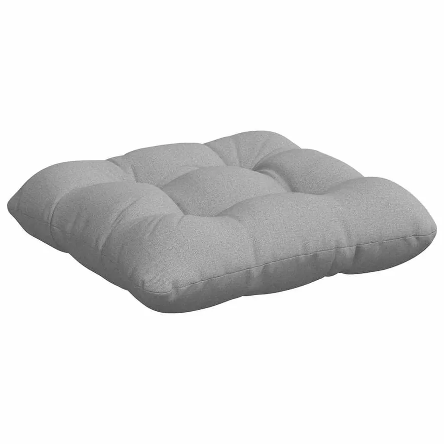 Coussins de siège 4 pcs Gris nuage 45 x 45 x 12 cm tissu - 5