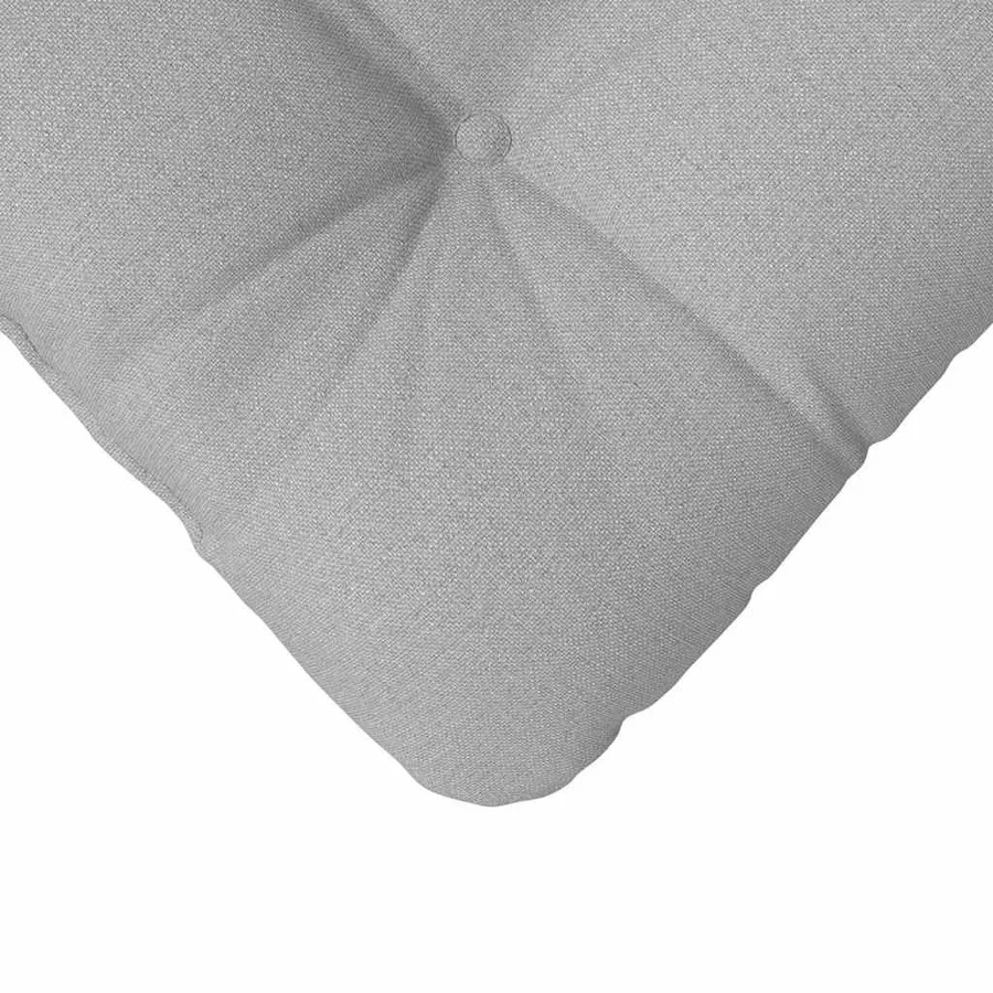Coussins de siège 4 pcs Gris nuage 45 x 45 x 12 cm tissu - 9