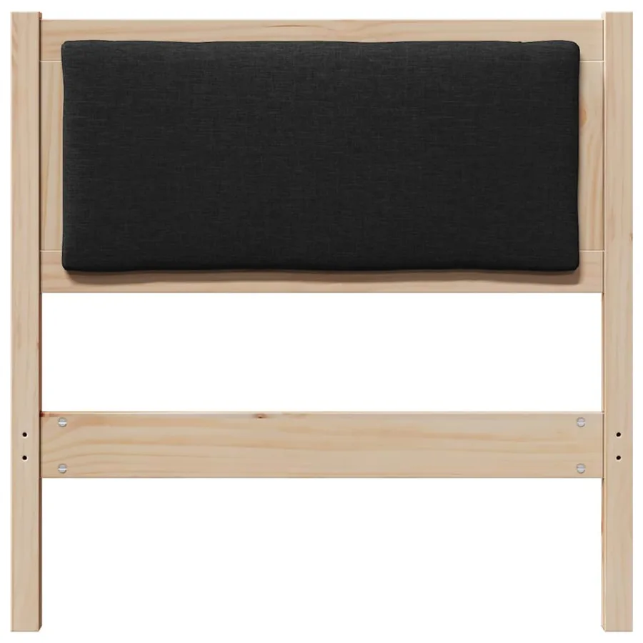 Tête de lit Autre Marron 80 cm Bois massif en pin - 4