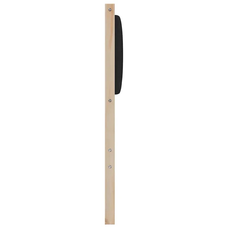Tête de lit Autre Marron 80 cm Bois massif en pin - 5
