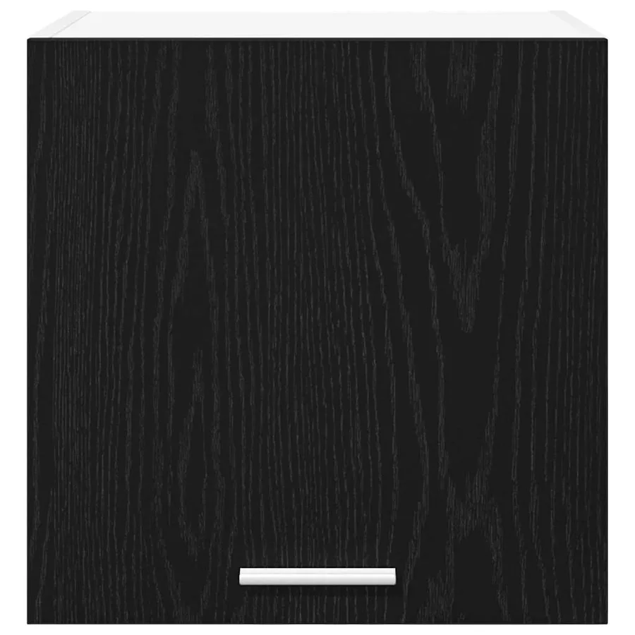 Armoire suspendue Chêne noir et Blanc 40 x 31 x 40 cm - 6