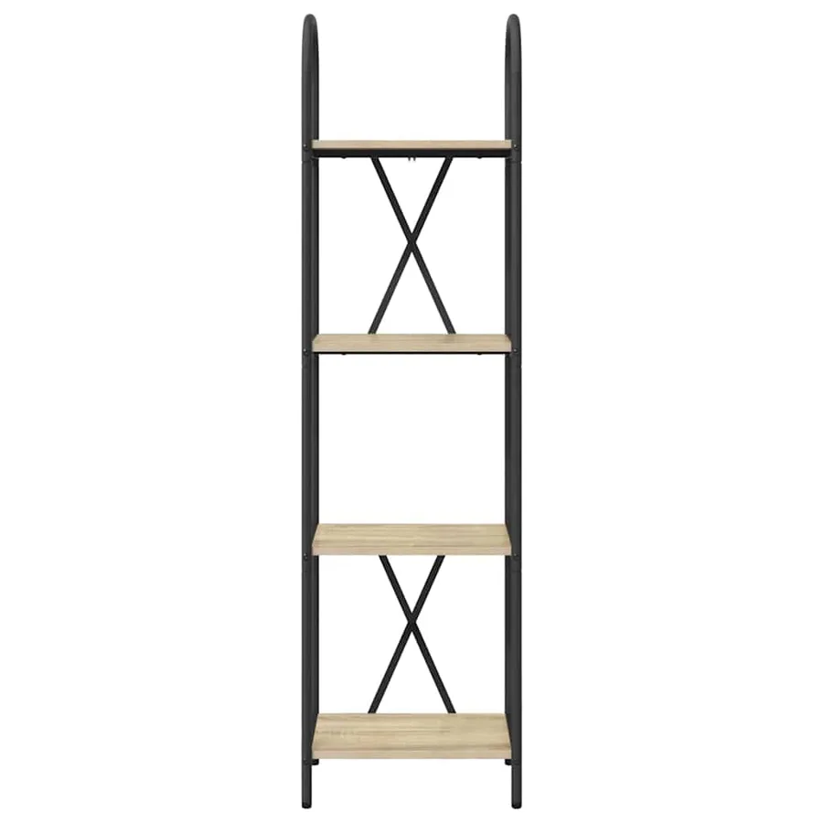 Étagère Chêne Sonoma 40 x 30 x 146 cm Bois d'ingénierie - 5