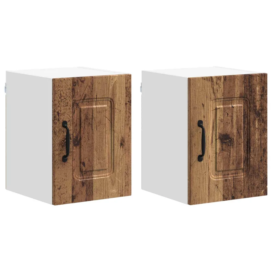 Panneau de lave-vaisselle Kalmar 2 pcs Bois ancien - 2
