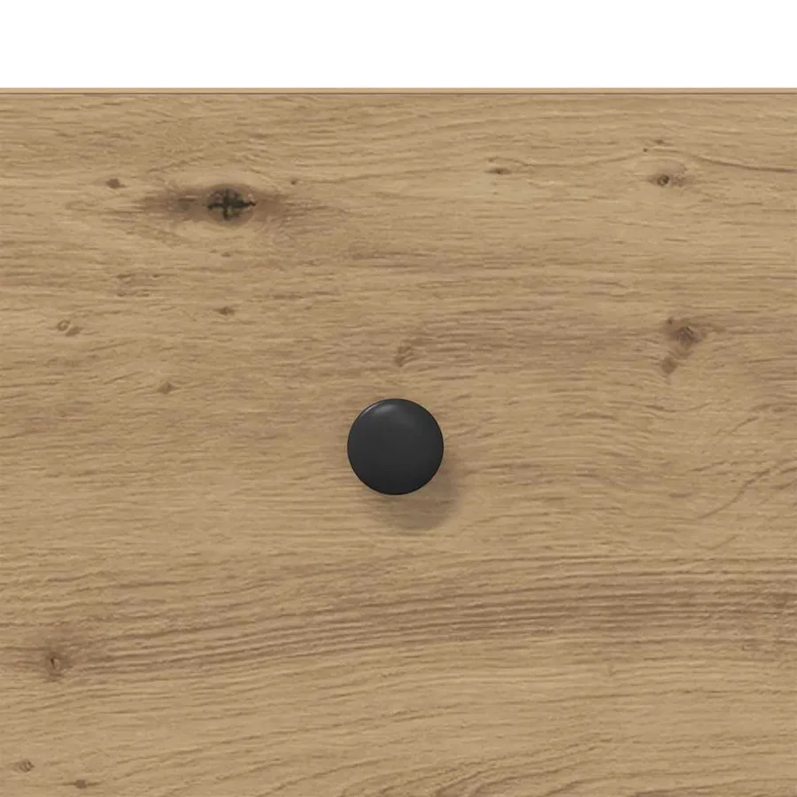 Table basse Chêne artisanal 100 x 51 x 45 cm Bois d'ingénierie - 8