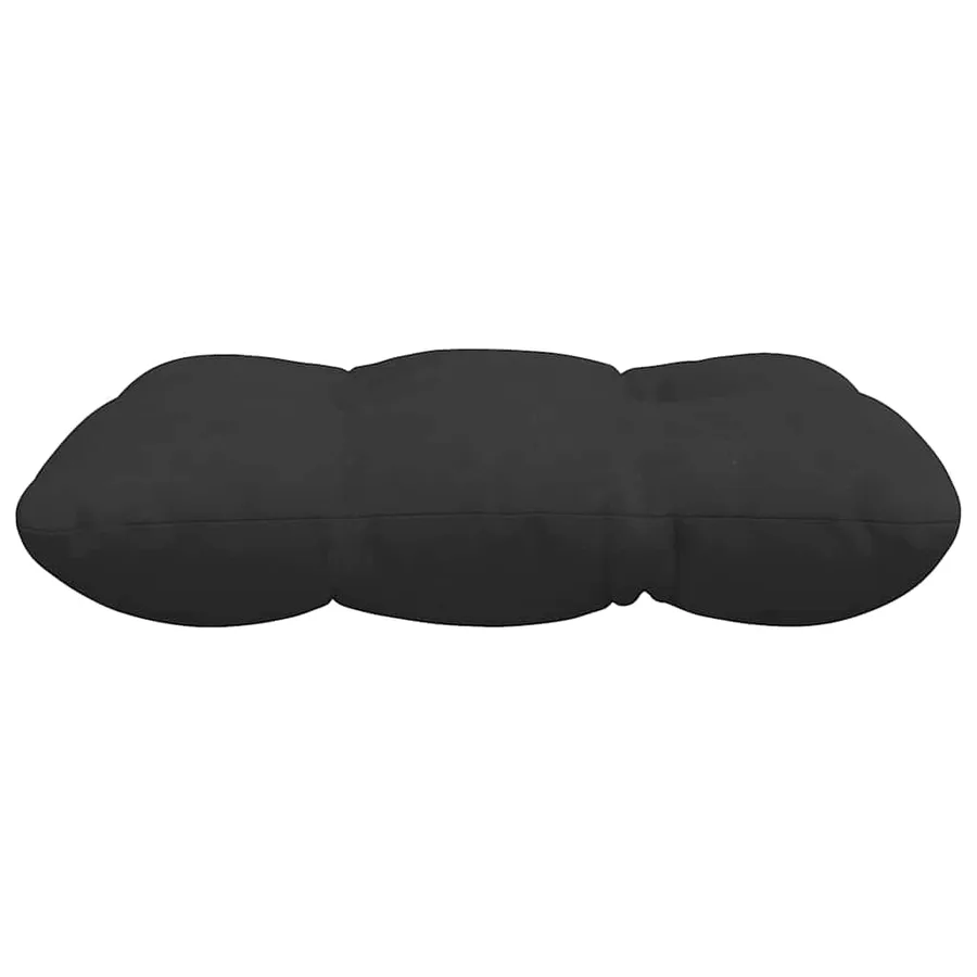Coussins de siège 4 pcs Noir 45 x 45 cm Tissu en microfibre - 6