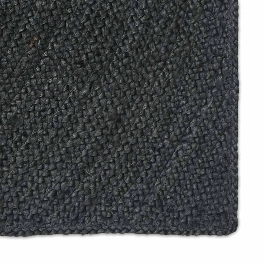 Tapis de surface Gris foncé 80 x 150 cm Jute - 5
