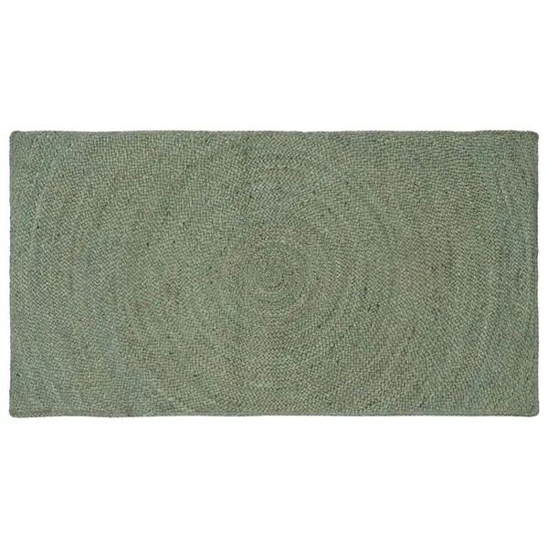 Tapis de surface Vert olive 100 x 200 cm Jute