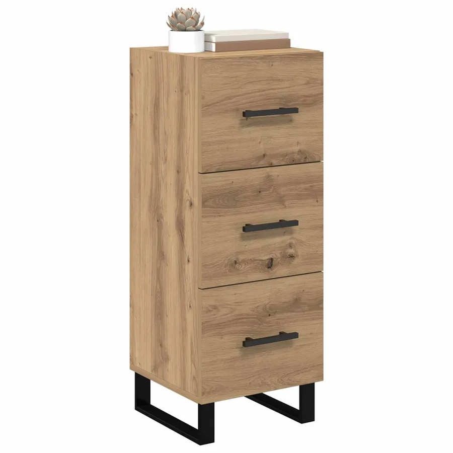 Buffet Chêne artisanal 34,5 x 34 x 90 cm - 3