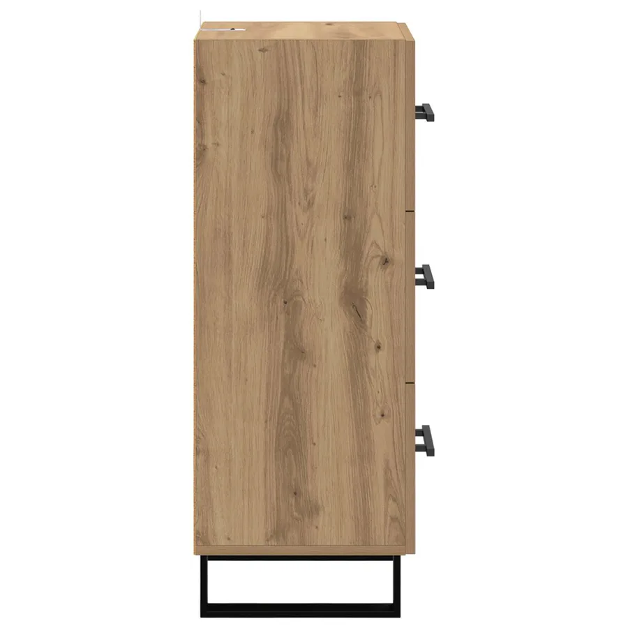 Buffet Chêne artisanal 34,5 x 34 x 90 cm - 7