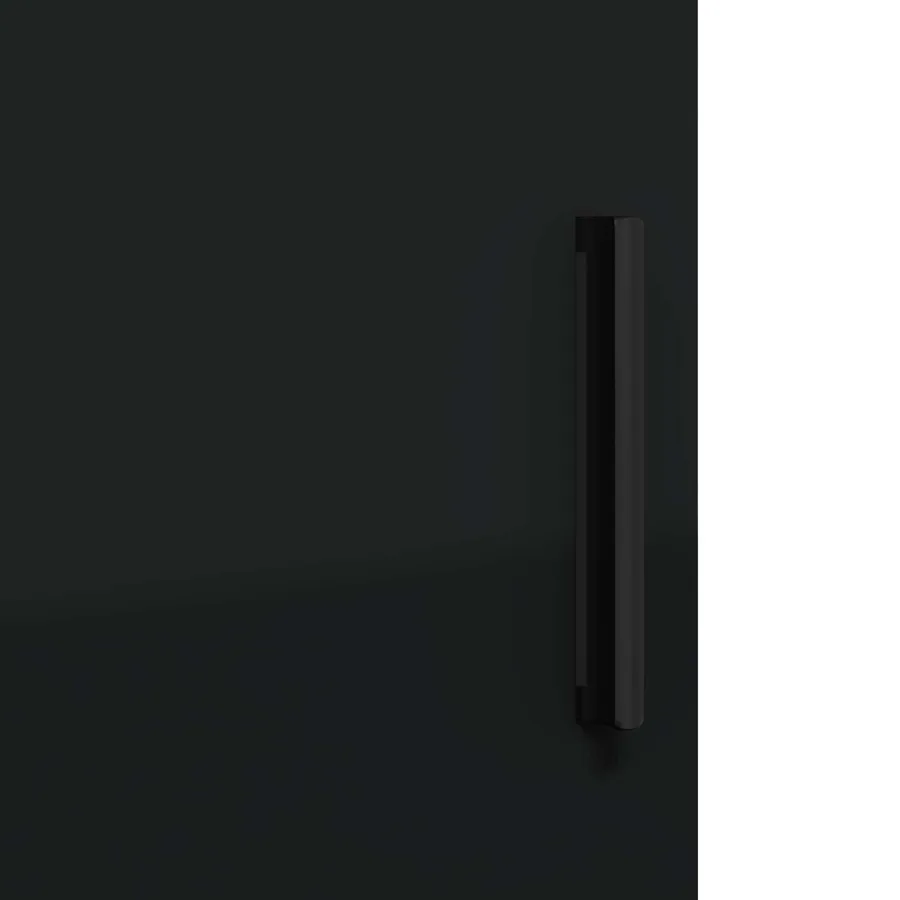 Cabinet de salle de bain avec stockage Noir 61 x 35 x 64 cm - 10
