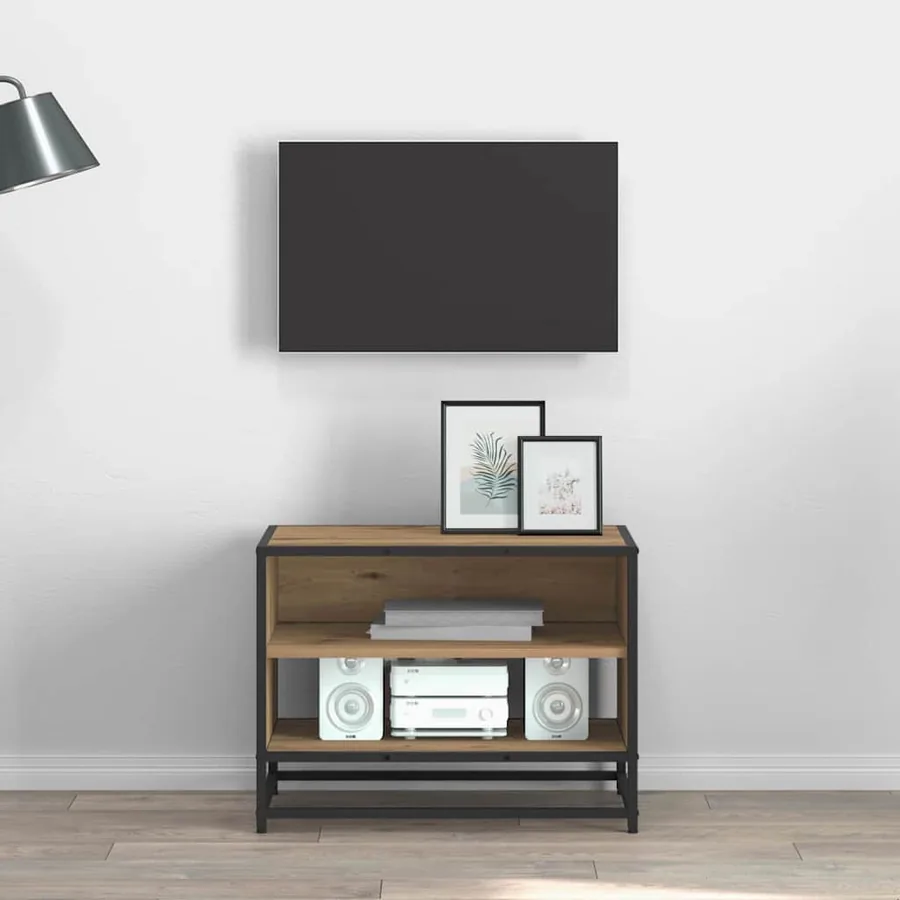 Unites TV 61 x 40 x 46 cm Chêne artisanal Bois d'ingénierie