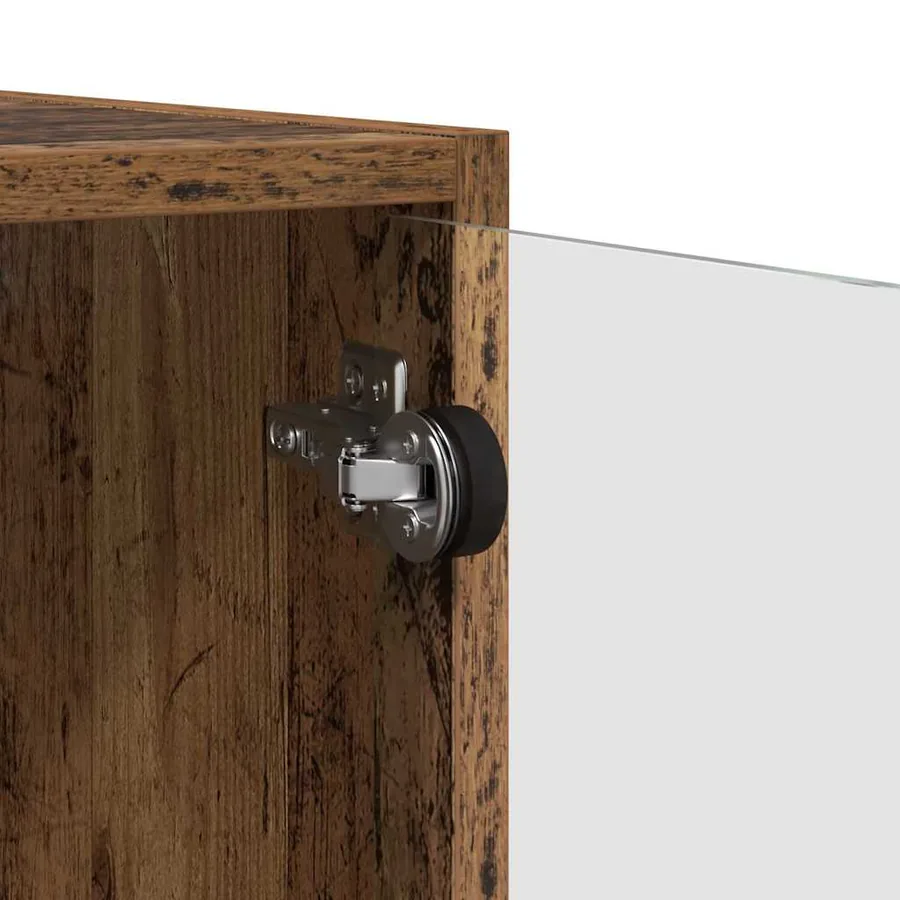 Meuble mural Bois Ancien 68 x 37 x 35 cm Bois d'ingénierie - 9