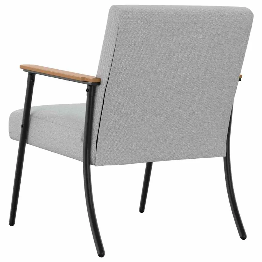 fauteuil Gris nuage tissu - 6