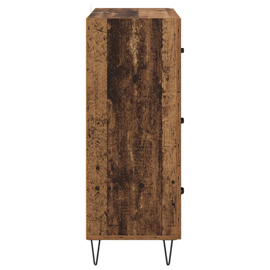 Buffet Bois Ancien 69,5 x 34 x 90 cm Bois d'ingénierie et fer - 7