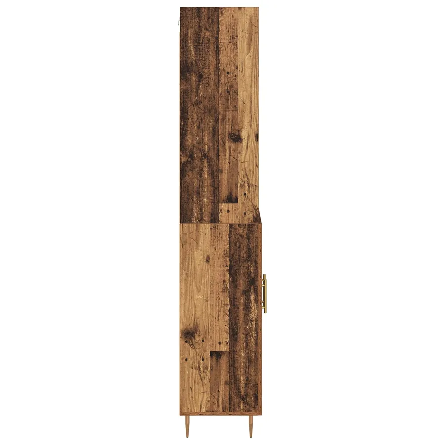 Haut Armoire Bois ancien 69,5 x 34 x 180 cm Bois d'ingénierie - 9