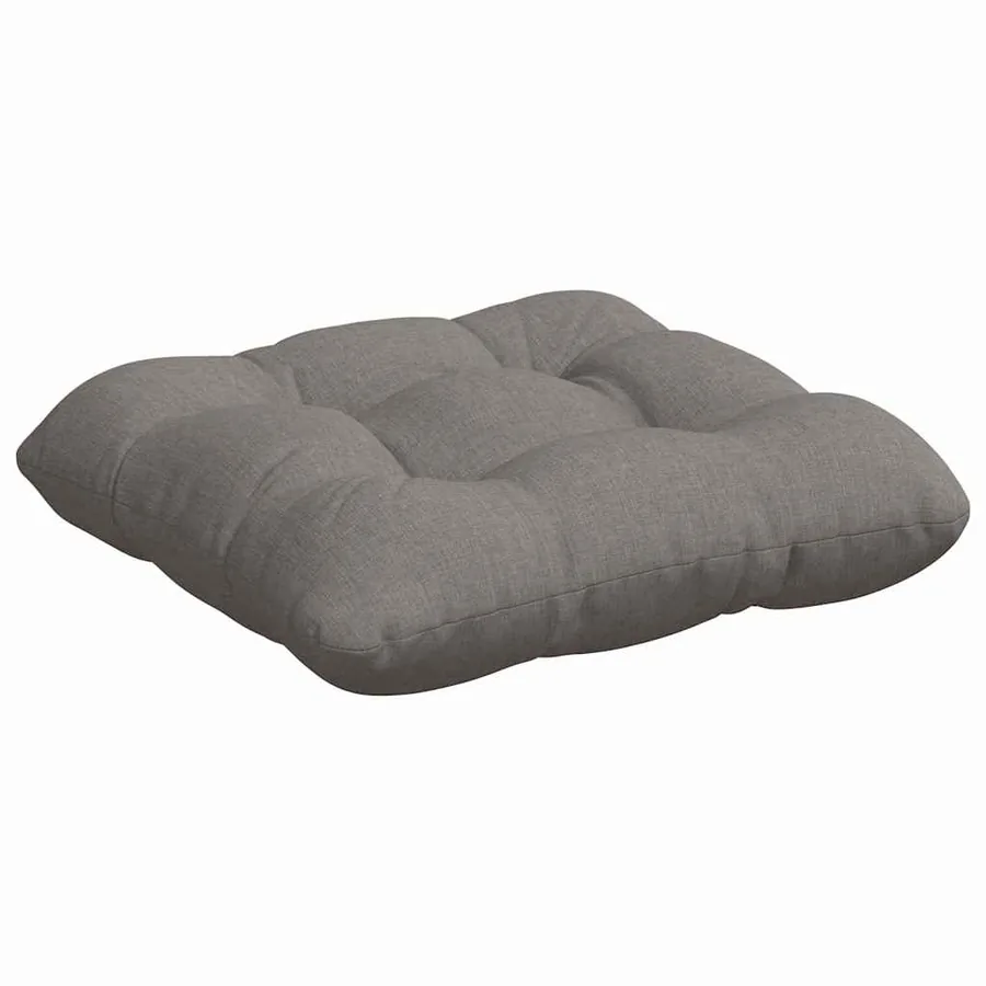 Coussins de siège 4 pcs Taupe 45 x 45 x 12 cm tissu - 5