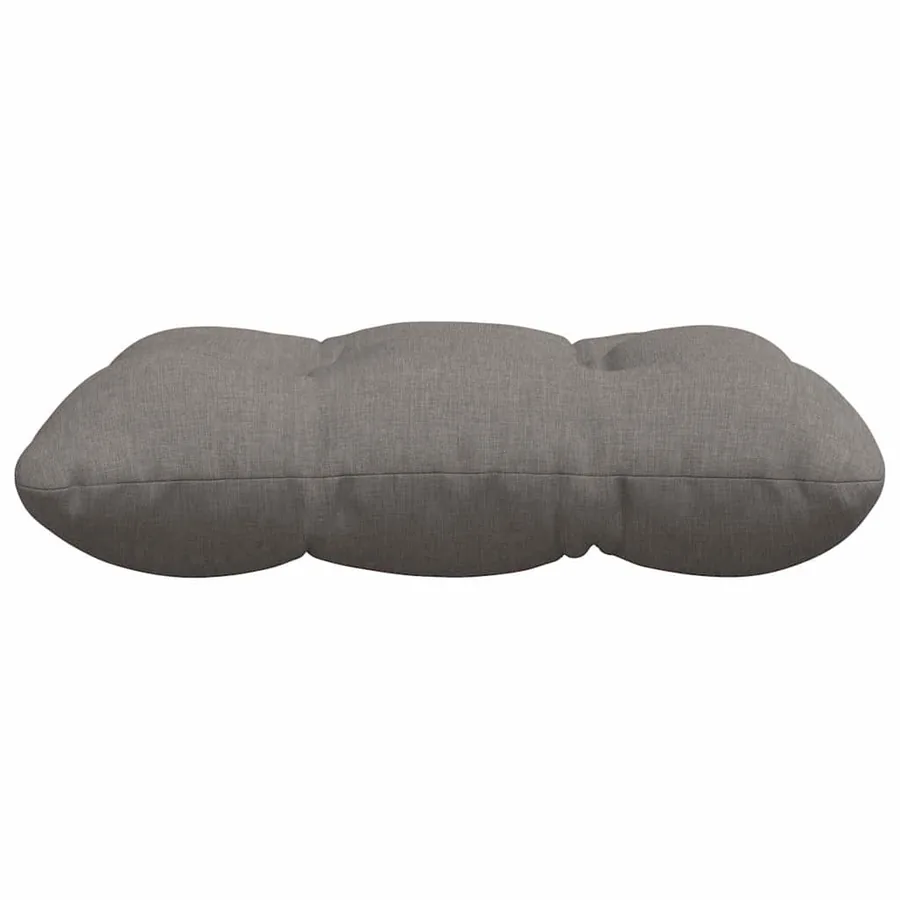 Coussins de siège 4 pcs Taupe 45 x 45 x 12 cm tissu - 6