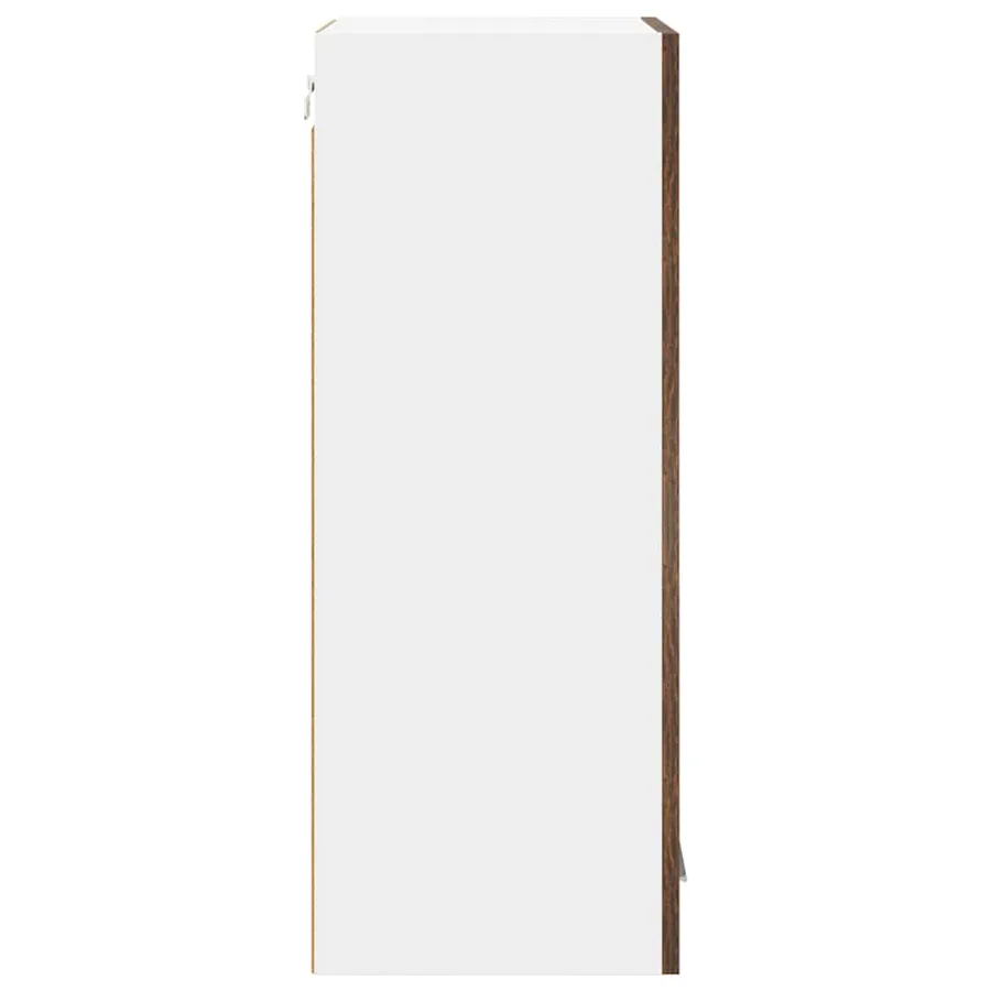 Armoire suspendue Chêne fumé 40 x 31 x 80 cm Bois d'ingénierie - 7