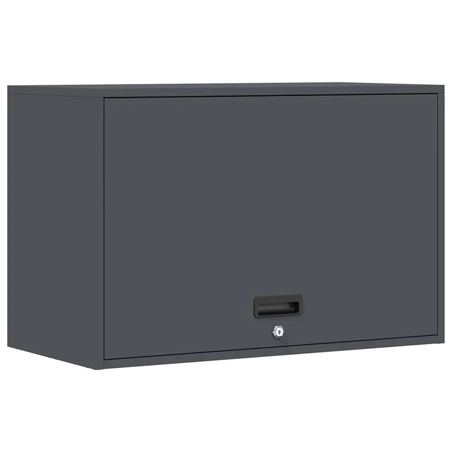 Armoire murale pour garage Anthracite 80 x 40 x 53 cm - 2