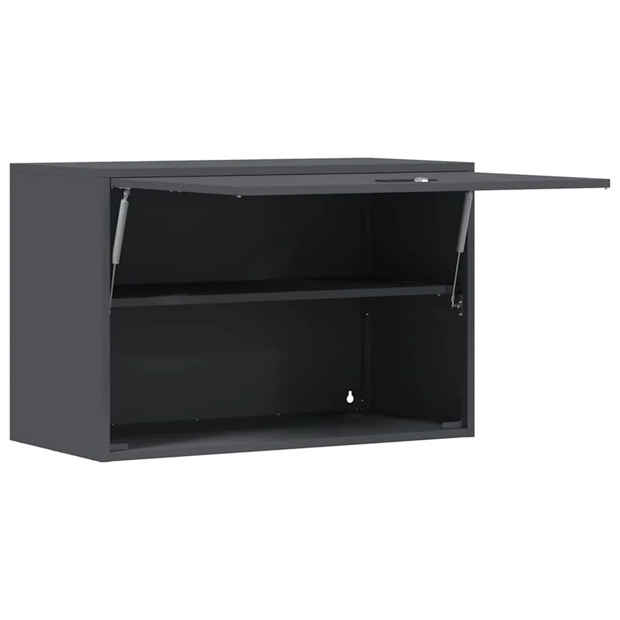 Armoire murale pour garage Anthracite 80 x 40 x 53 cm - 5