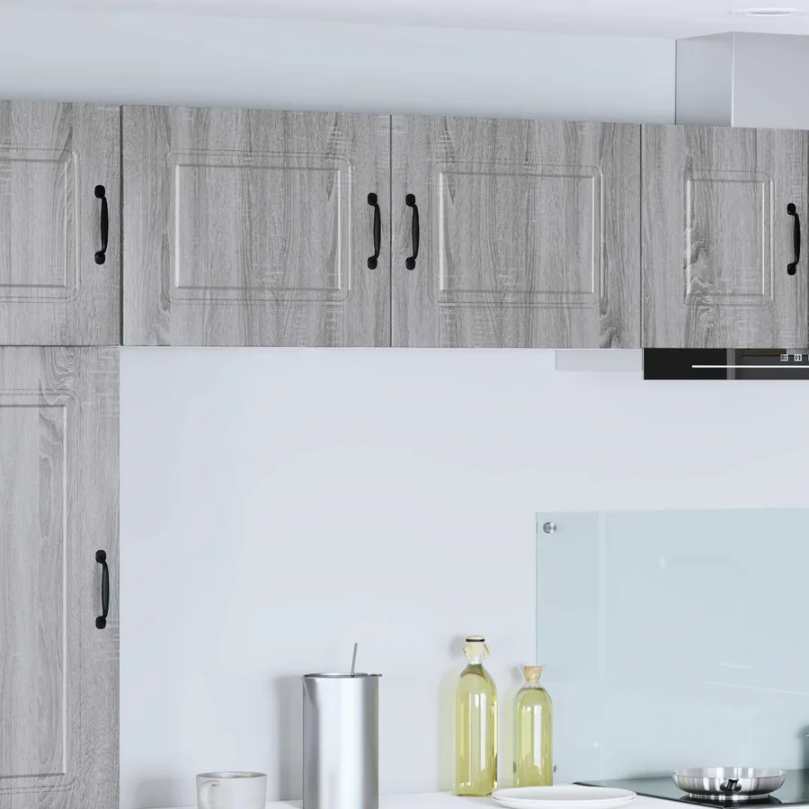 Panneau de lave-vaisselle Kalmar 2 pcs Gris Sonoma