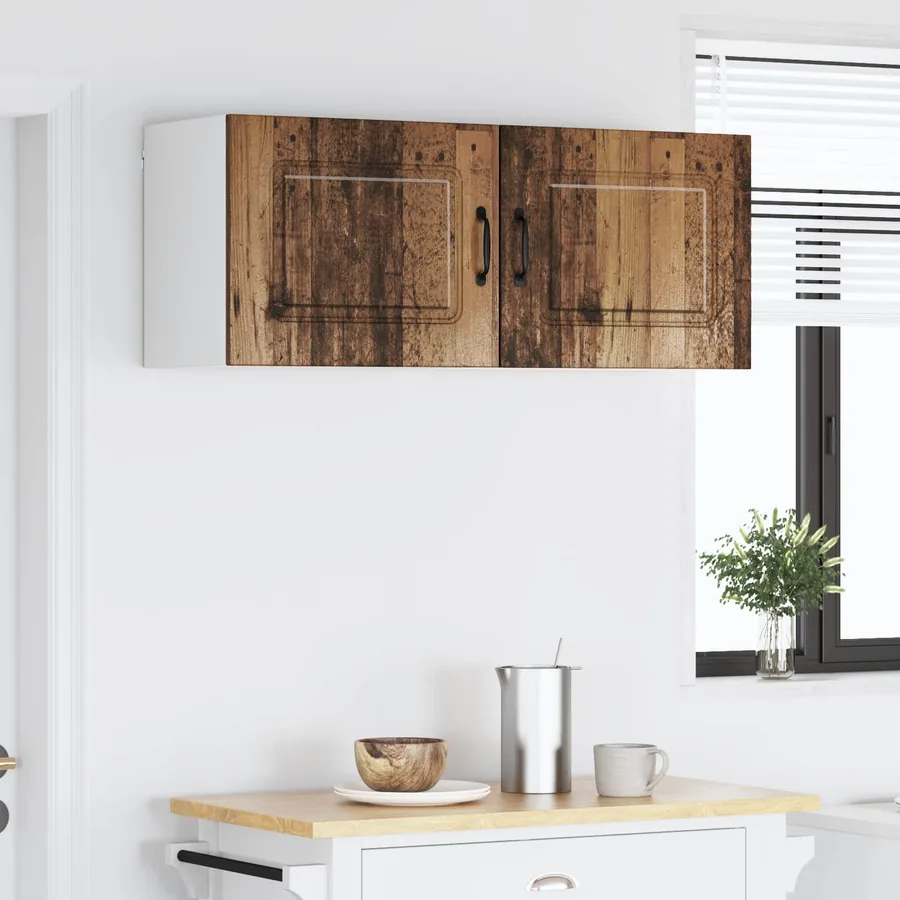 Panneau de lave-vaisselle Kalmar 2 pcs Bois ancien - 4
