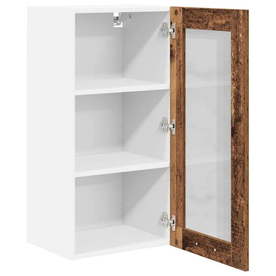 Armoire suspendue Bois ancien 40 x 31 x 80 cm Bois d'ingénierie - 5