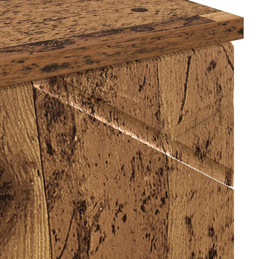 Cabinet de salle de bain Bois Ancien 30 x 35 x 192 cm - 11