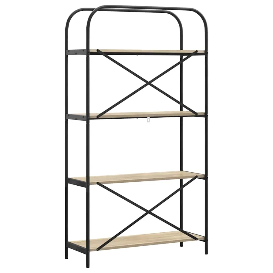 Étagère Chêne Sonoma 80 x 30 x 146 cm Bois d'ingénierie - 7