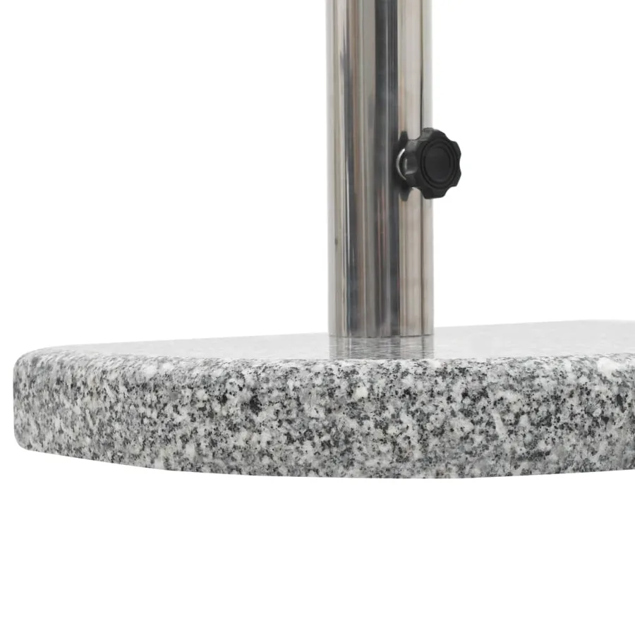 Parasol Base Curved Granite 10 kg Grey - 4