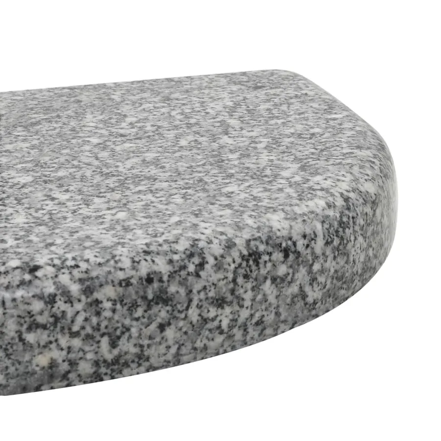 Parasol Base Curved Granite 10 kg Grey - 5