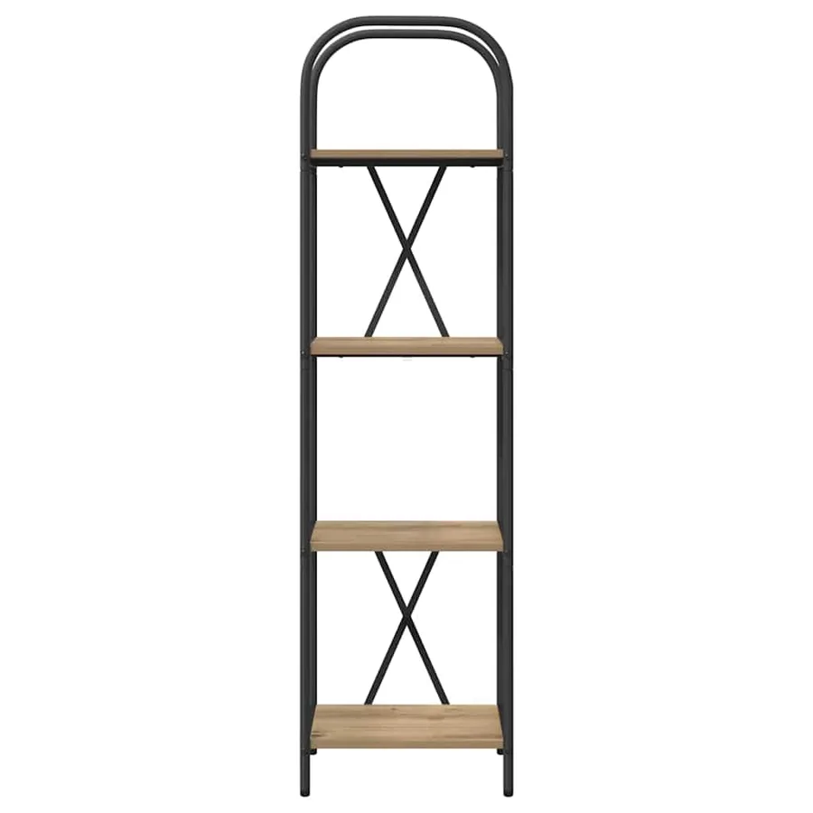Étagère 4 niveaux 40 x 30 x 146 cm Bois d'ingénierie - 5