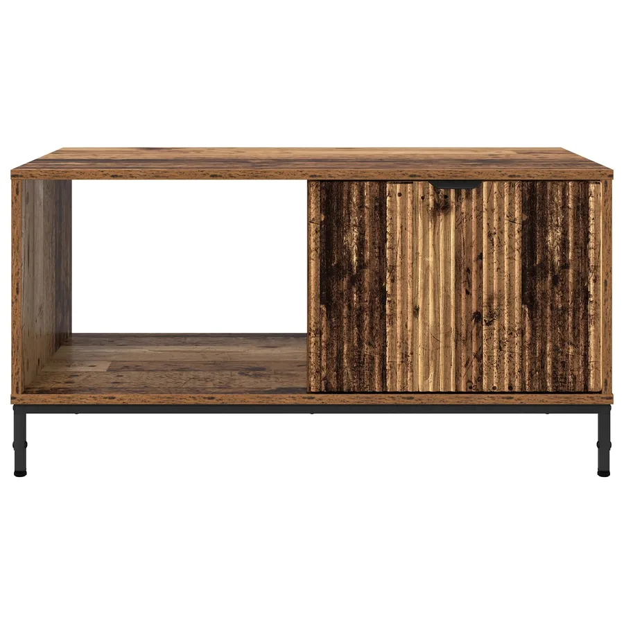 Table basse Bois ancien 90 x 49 x 46 cm Bois d'ingénierie - 6