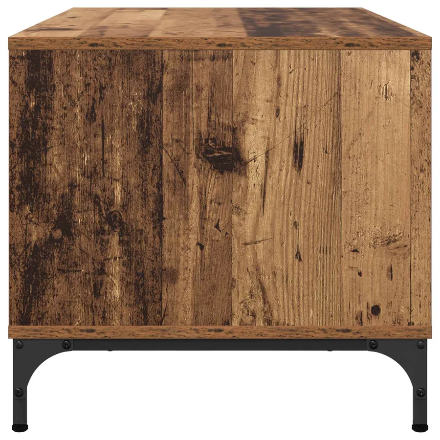 Table basse Bois ancien 90 x 49 x 46 cm Bois d'ingénierie - 7