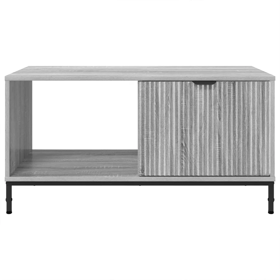 Table basse Gris Sonoma 90 x 49 x 46 cm Bois d'ingénierie - 6