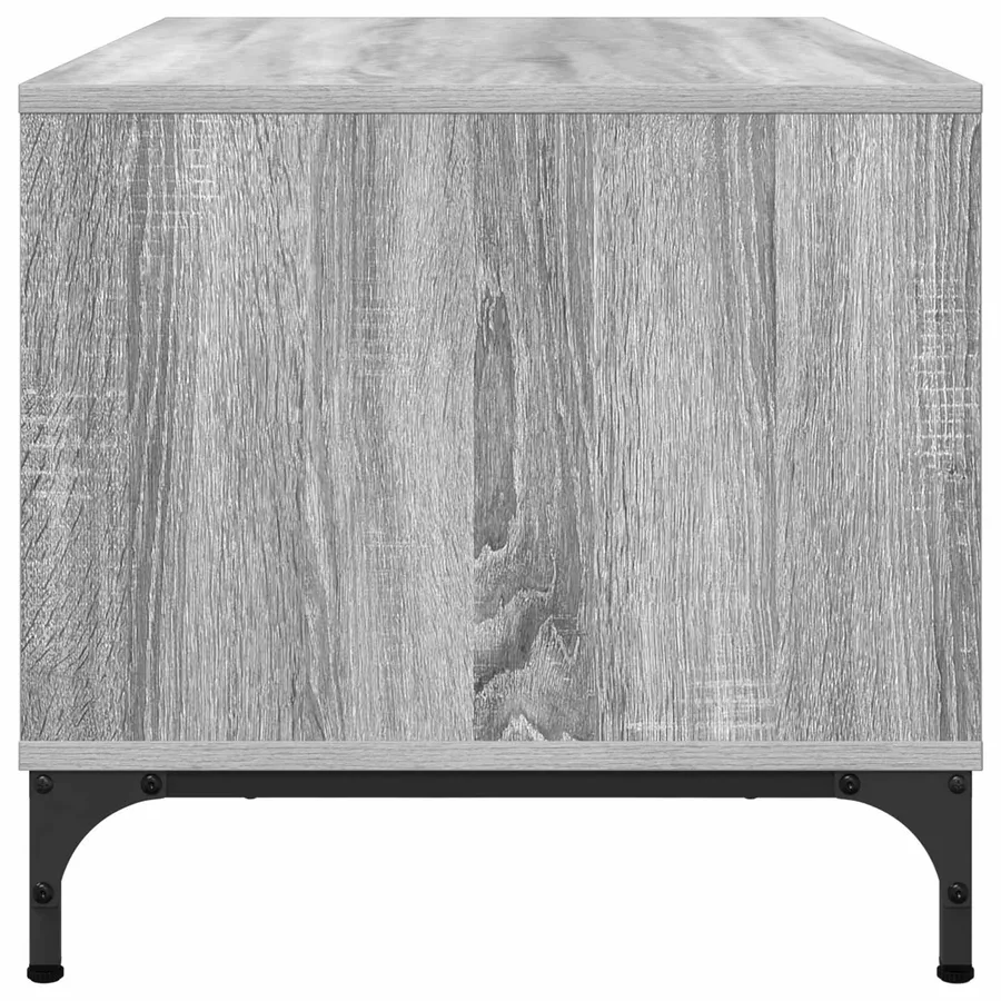 Table basse Gris Sonoma 90 x 49 x 46 cm Bois d'ingénierie - 7