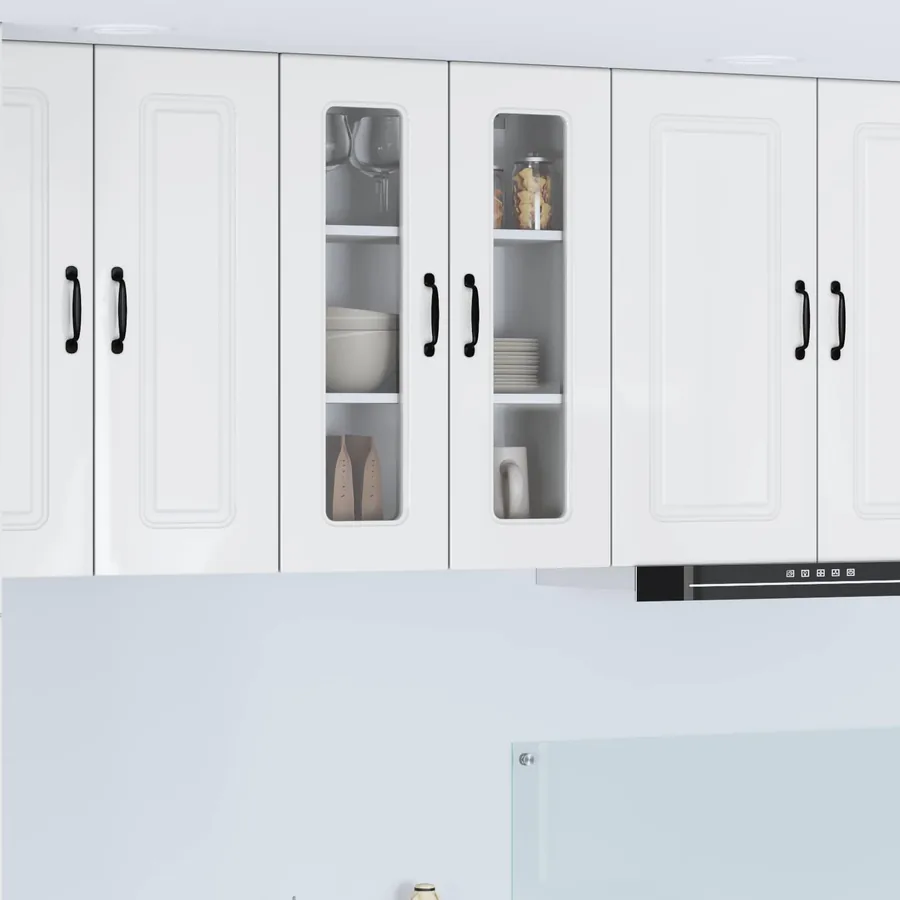 Panneau de lave-vaisselle Kalmar Blanc brillant 60 x 31 x 80 cm
