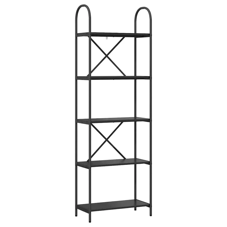 Étagère Chêne noir 60 x 30 x 183 cm Bois d'ingénierie - 2