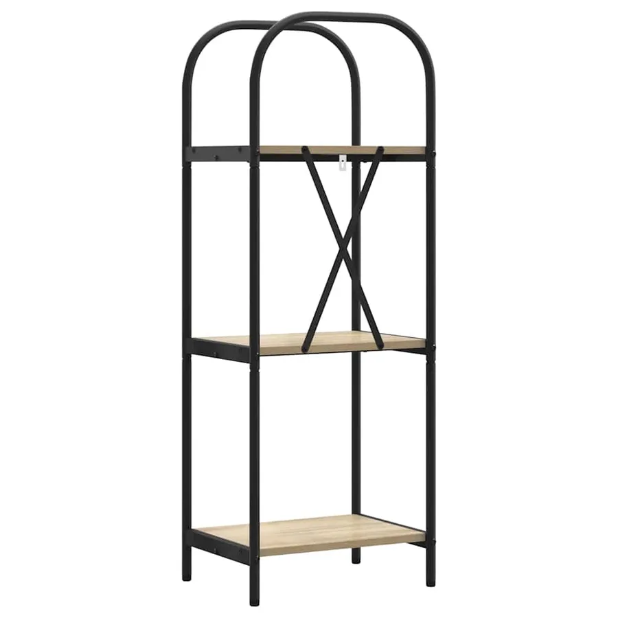 Étagère Chêne Sonoma 40 x 30 x 109 cm Bois d'ingénierie - 7
