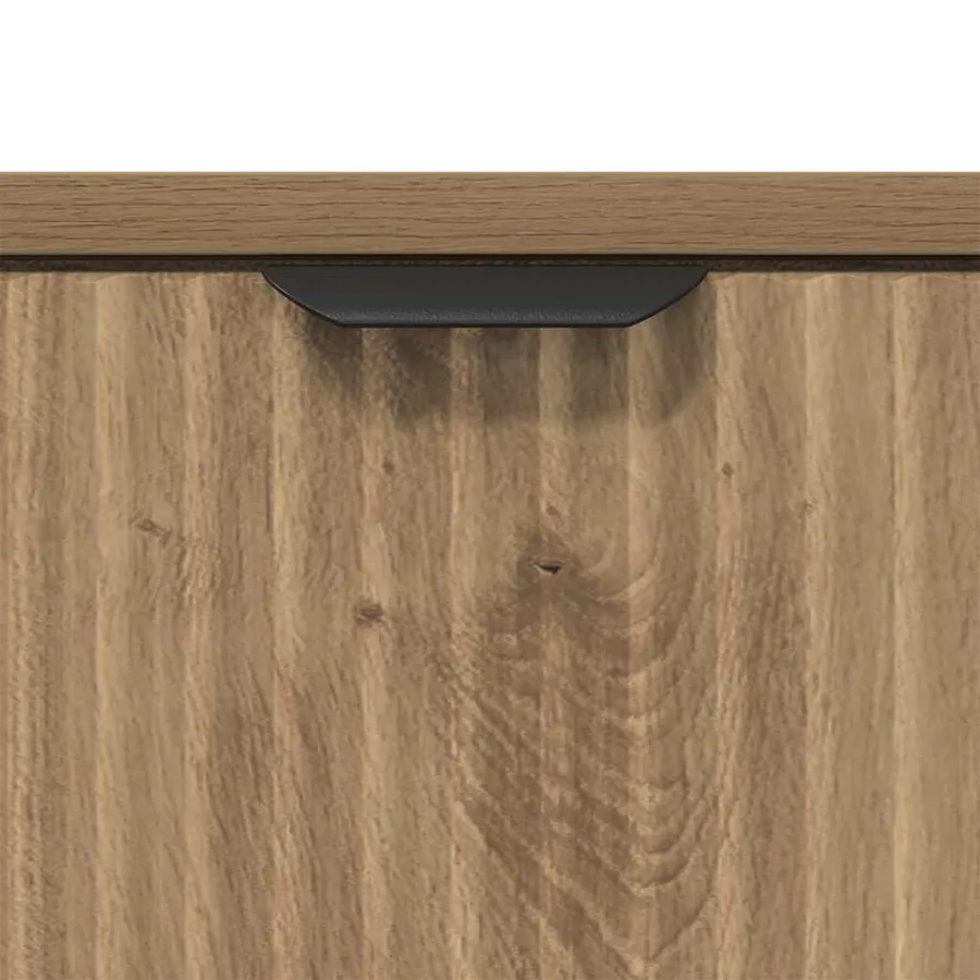 Table de chevet chêne artisanal 63,5 x 36 x 61 cm - 9