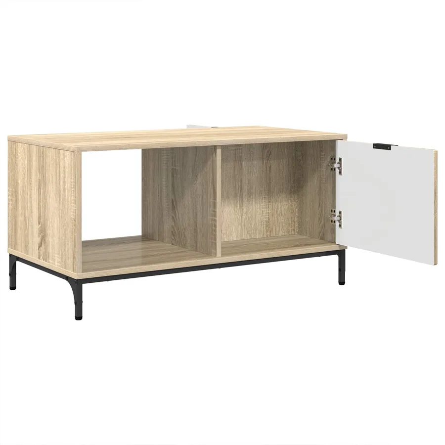Table basse Chêne Sonoma 90 x 49 x 46 cm Bois d'ingénierie - 5