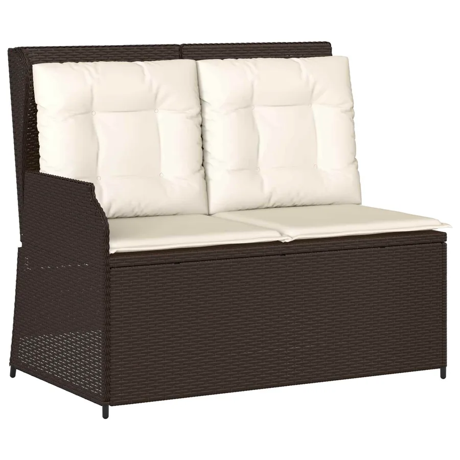 Banc de jardin Marron polyrotin - 2