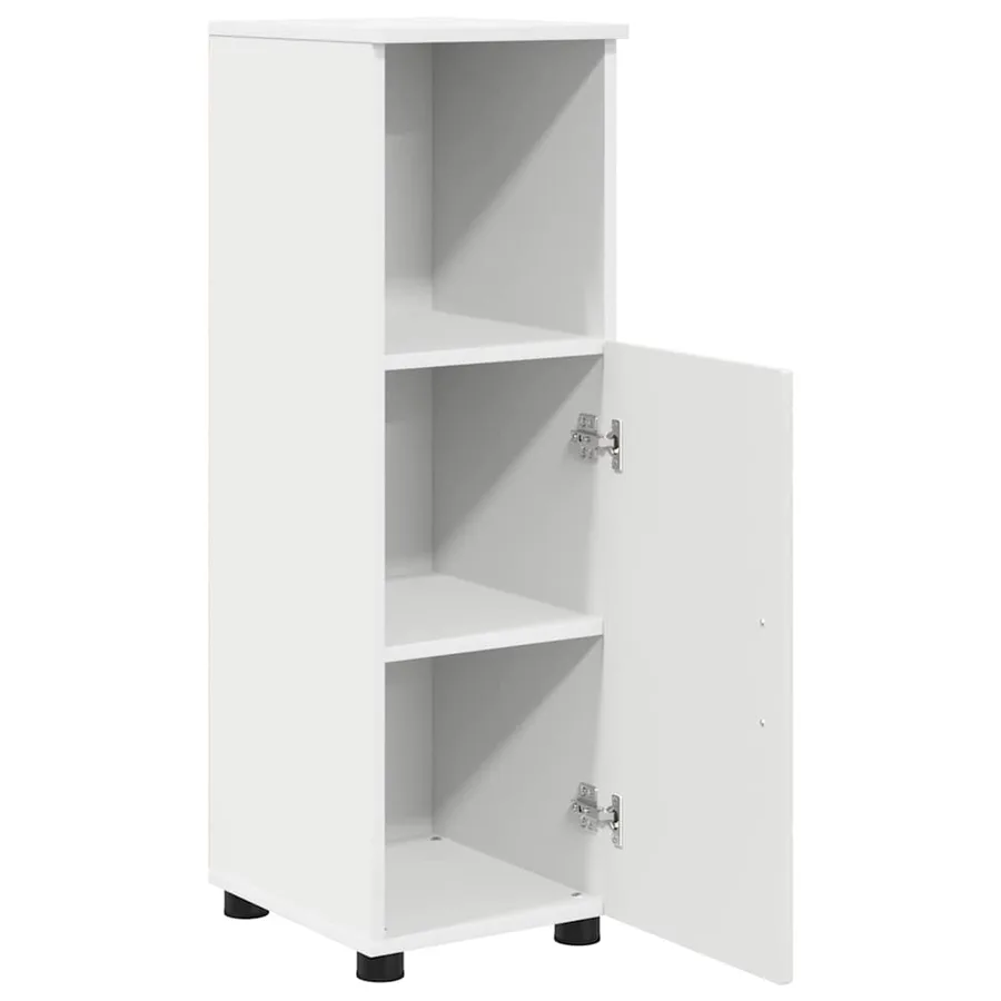 Ensemble de mobilier de salle de bain avec tiroir 3 pcs Blanc - 6