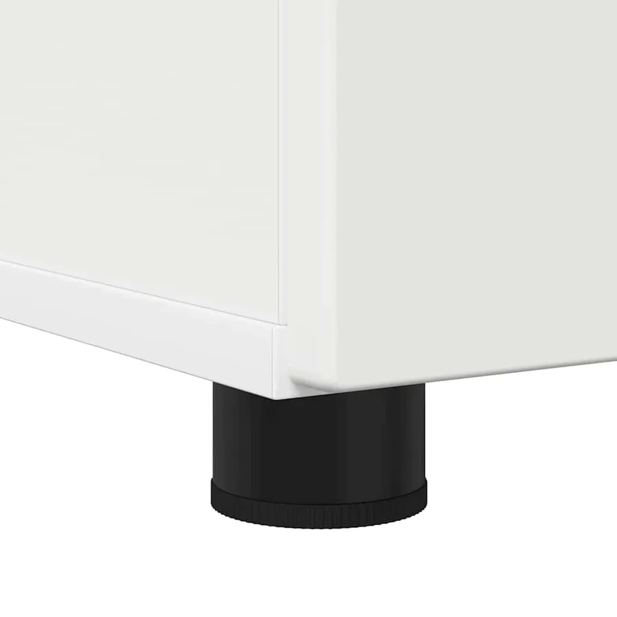 Ensemble de mobilier de salle de bain avec tiroir 3 pcs Blanc - 9