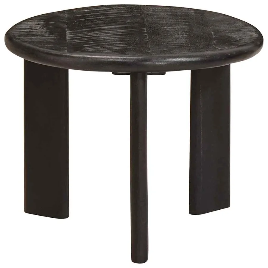 Tables basses gigognes 2 pcs Blanc Bois de mangue massif - 3