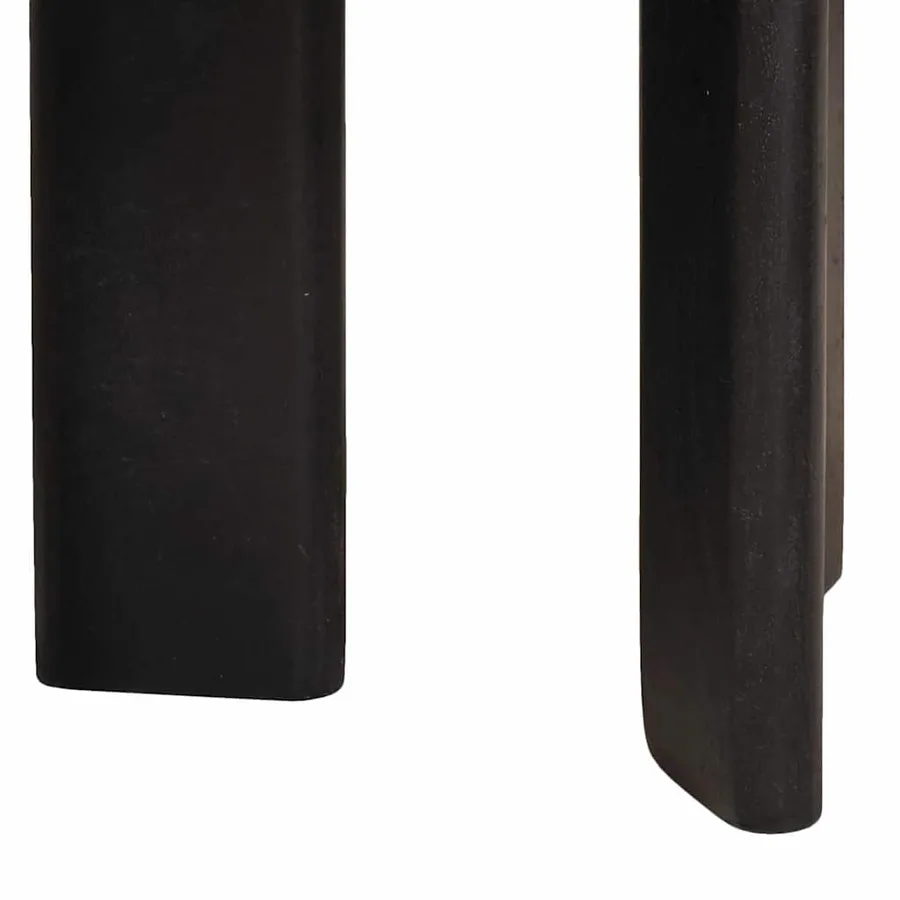 Tables basses gigognes 2 pcs Blanc Bois de mangue massif - 8