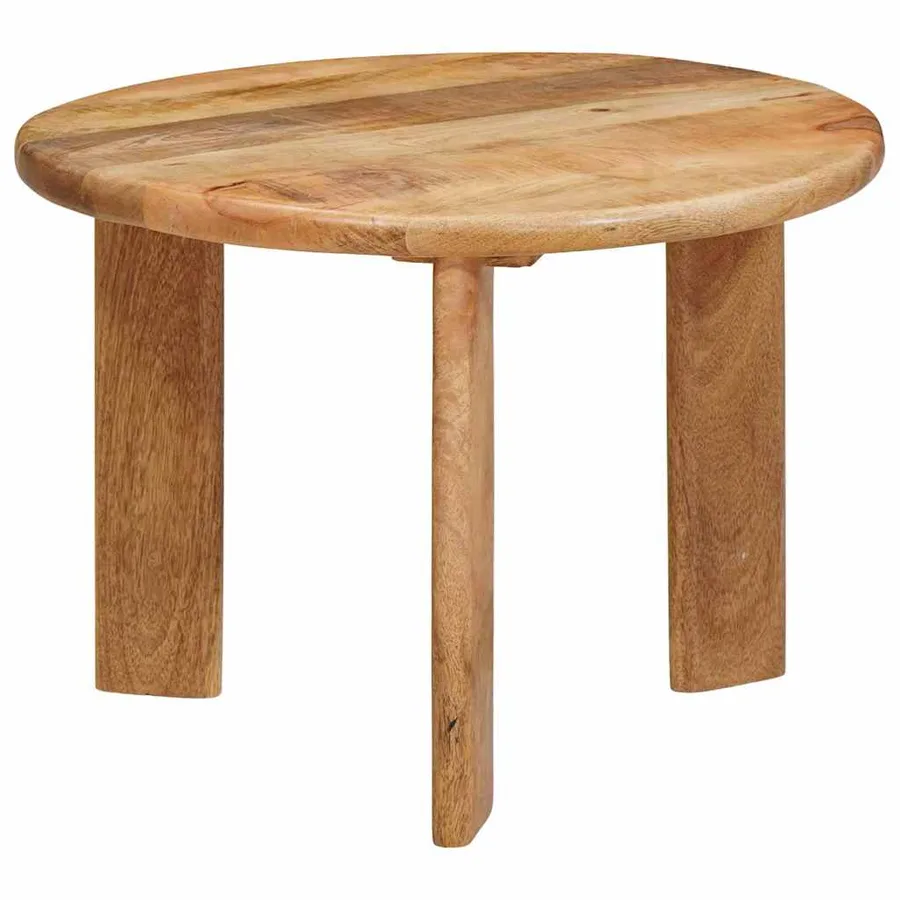 Tables basses gigognes 2 pcs Marron Bois de mangue massif - 4